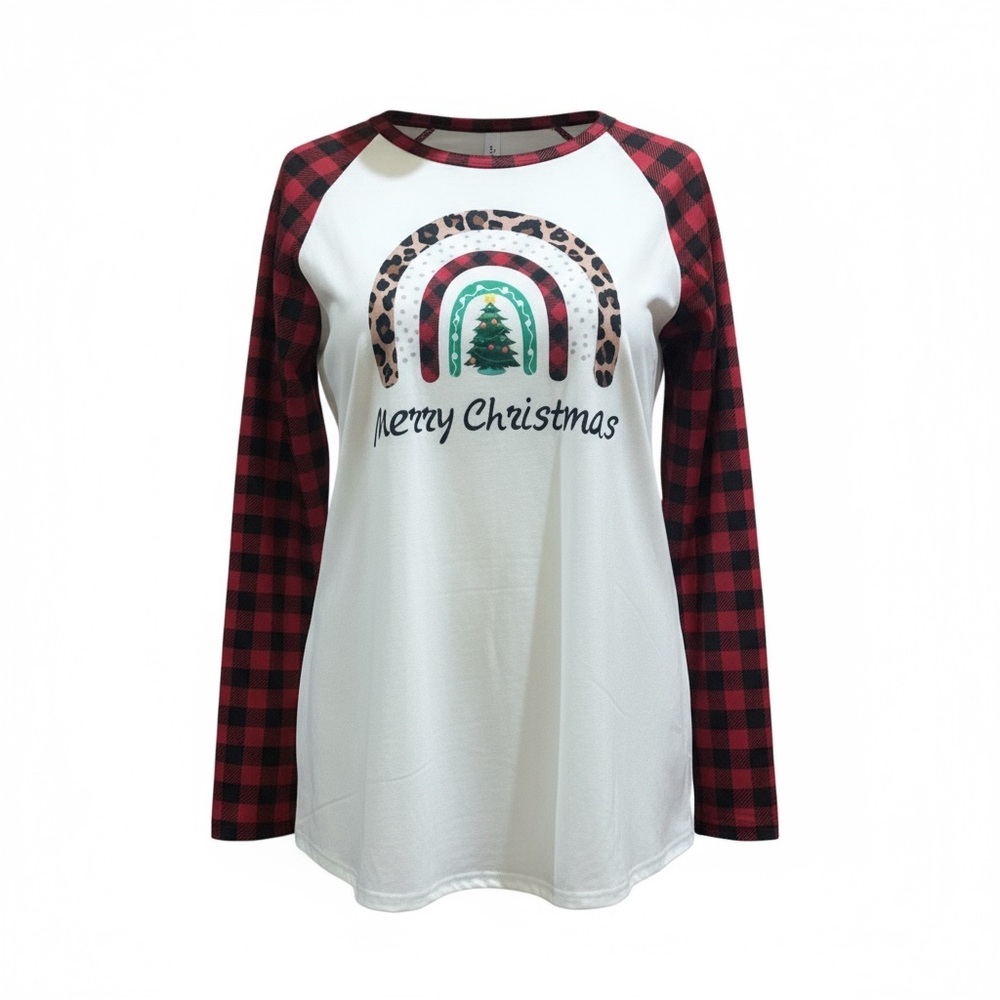 Southern Stitch Merry Christmas long sleeve shirt. ( Size Large)